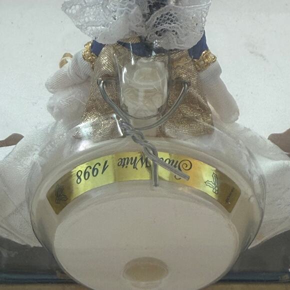 Vtg 1998 Disney Snow White Petite Holiday Princess Ornament Never Opened - Picture 5 of 8